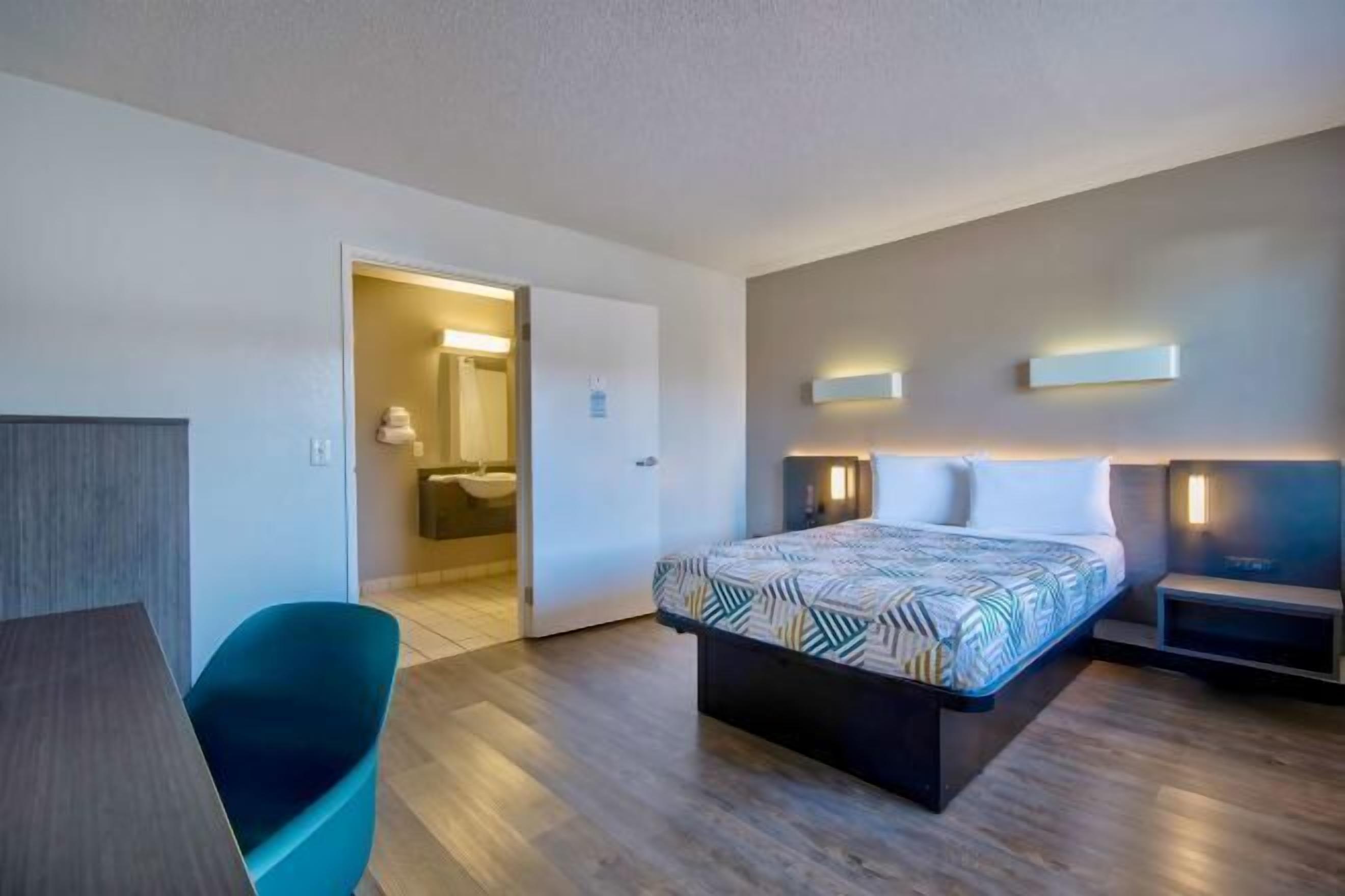 Wi-Fi de cortesia, roupa de cama