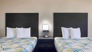 Desk, iron/ironing board, free WiFi, bed sheets