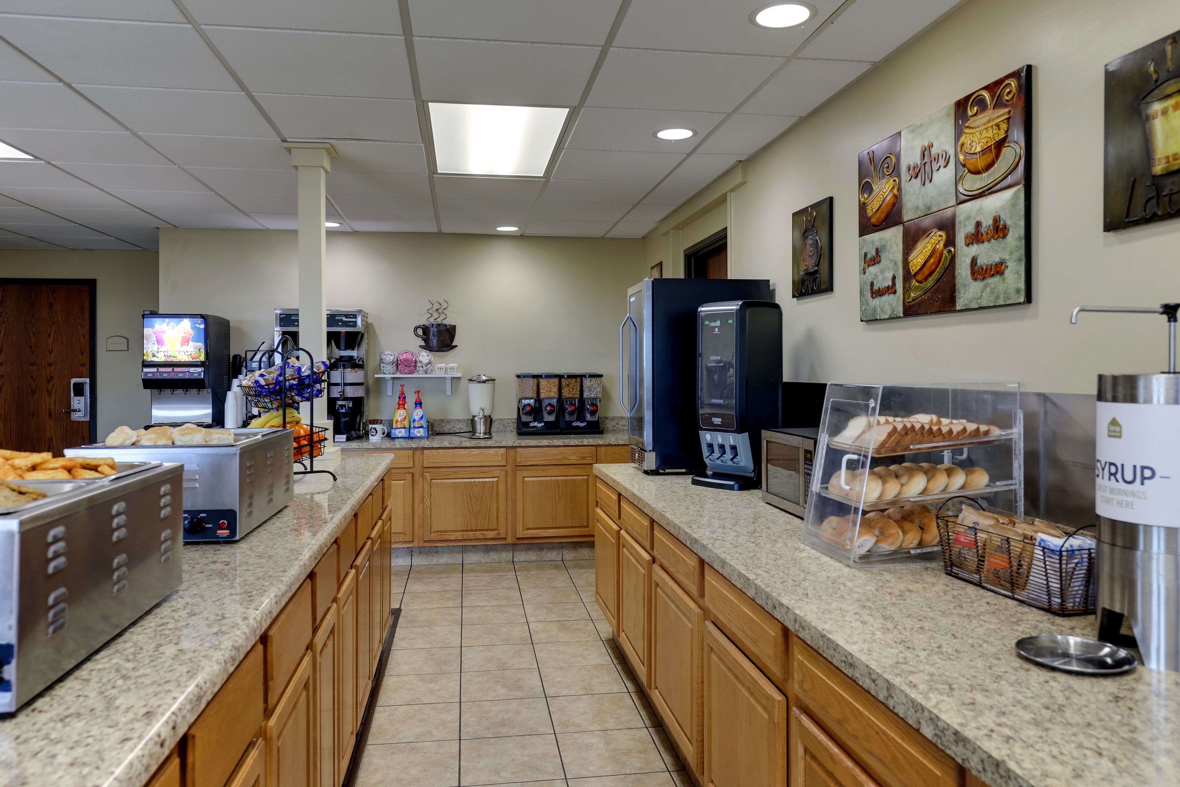 free daily on-the-go breakfast