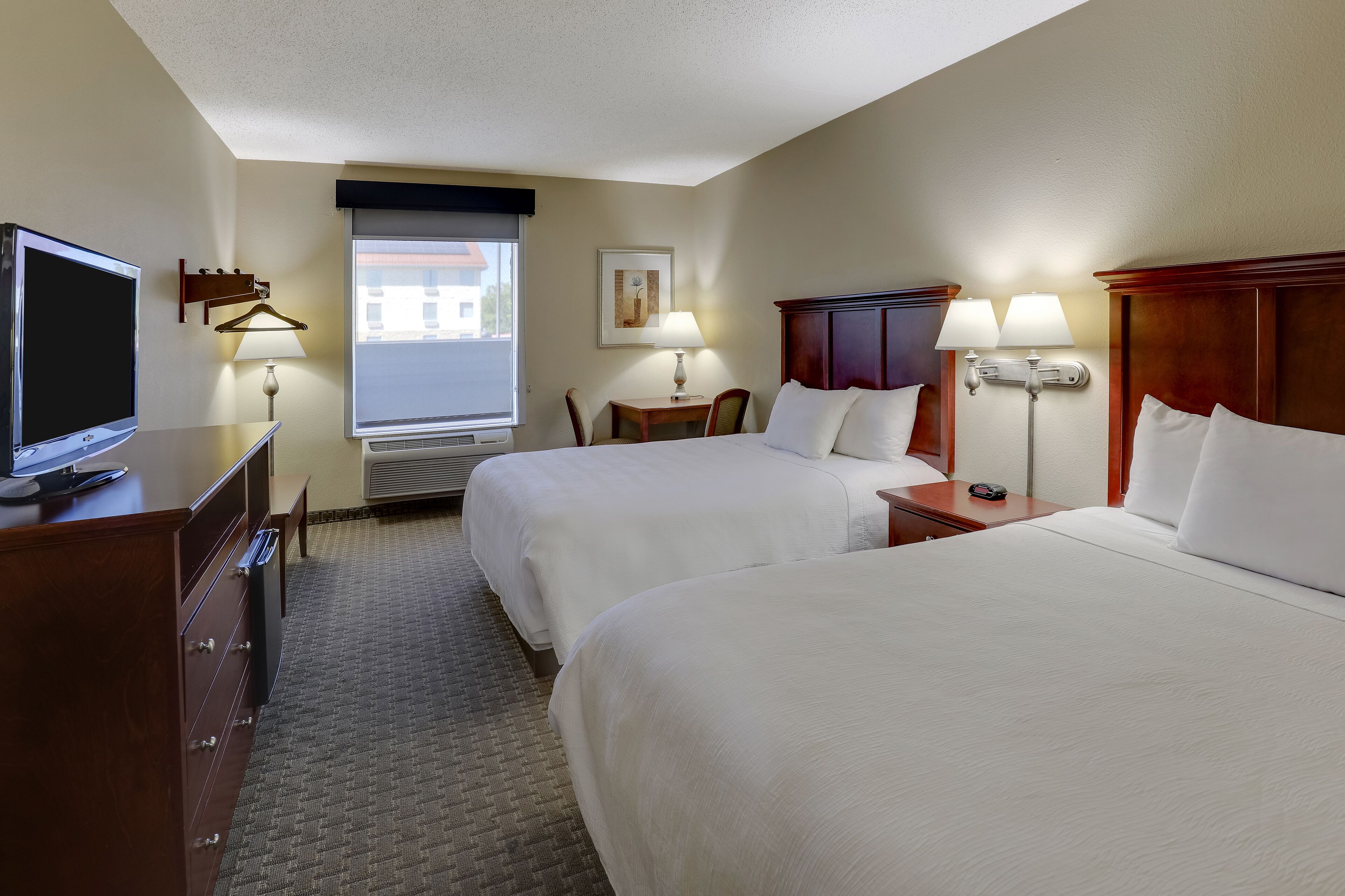 classic room, 2 queen beds | iron/ironing board, free wifi, bed sheets