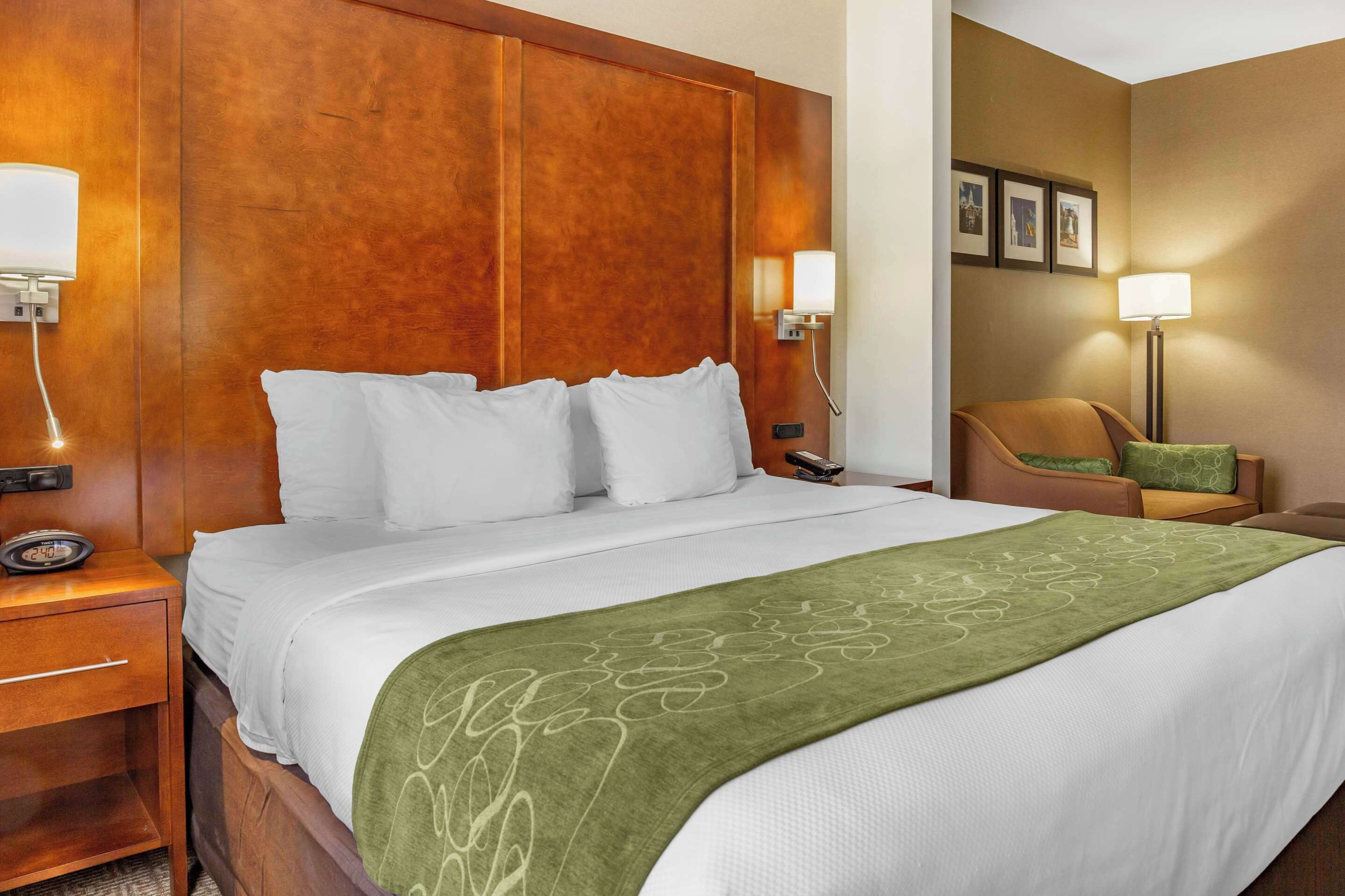 Suite, 1 King Bed, Non Smoking | Premium bedding, down comforters, desk, blackout drapes