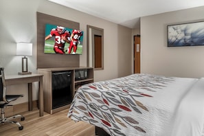 Caja de seguridad en la habitación y escritorio