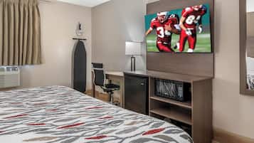 Caja de seguridad en la habitación y escritorio