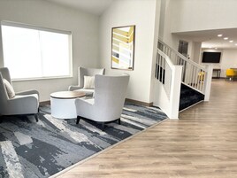 Sala de estar en el lobby