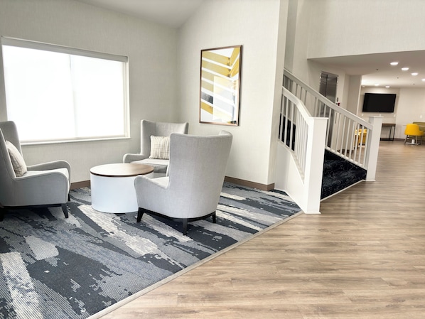 Lobby sitting area