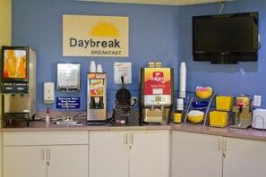 Frokost på farten er inkludert hver dag