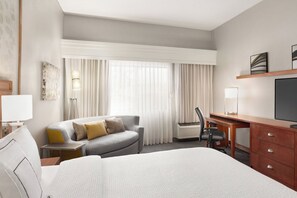 Premium bedding, desk, iron/ironing board, cribs/infant beds