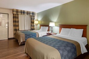 Standardrum - 2 queensize-sängar - icke-rökare | Gratis barnsängar, extrasängar, gratis wi-fi och sängkläder
