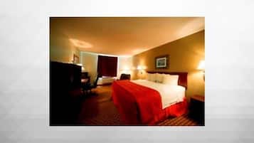 Deluxe Room | 1 bedroom, premium bedding, pillowtop beds, desk