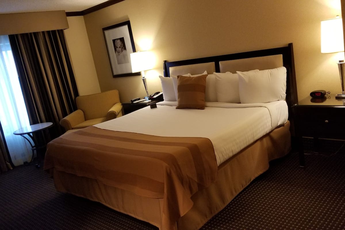 Standard Room, 1 King Bed (1 King Bed) | Premium bedding, in-room safe, desk, iron/ironing board