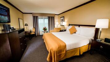 Rom – standard, 1 kingsize-seng (1 King Bed) | Sengetøy av topp kvalitet, safe på rommet og skrivebord