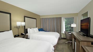 Iron/ironing board, free WiFi, bed sheets, alarm clocks