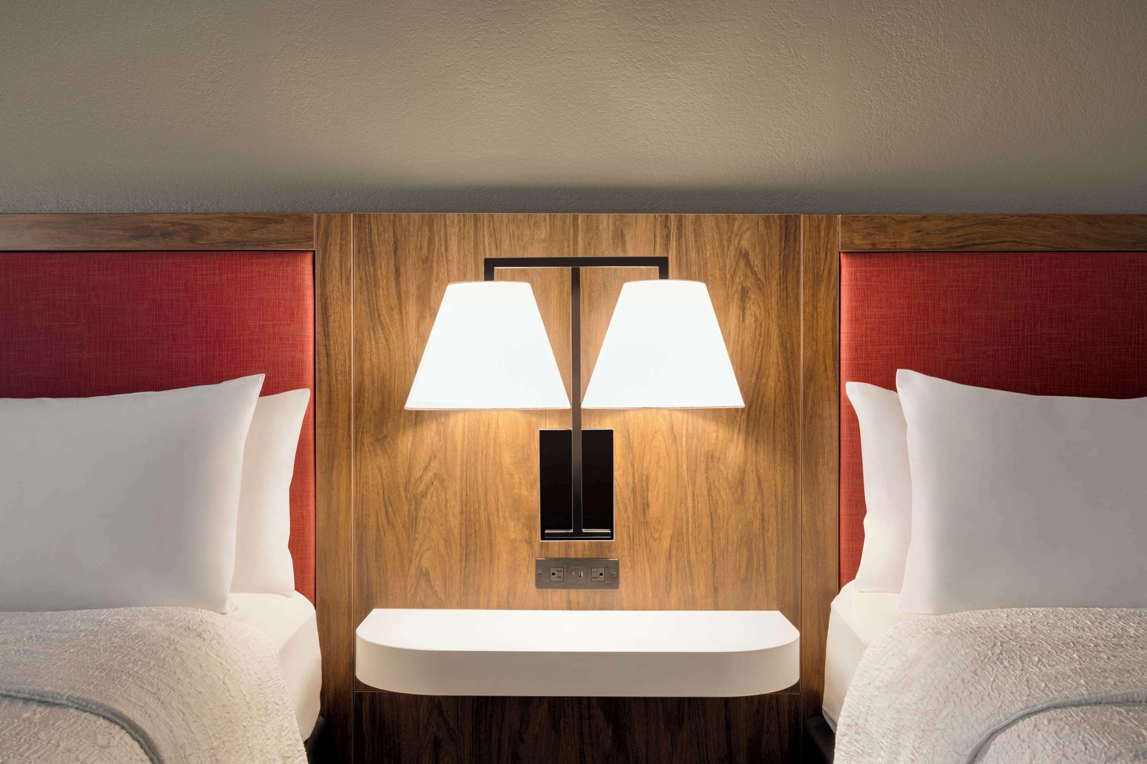 room, 2 queen beds, non smoking, refrigerator & microwave | in-room safe, desk, iron/ironing board, free rollaway beds