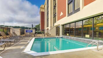 Indoor pool, outdoor pool