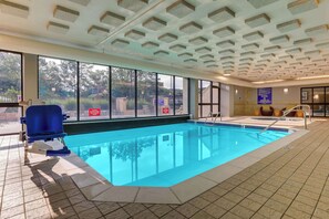 Indoor pool, outdoor pool