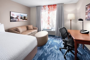 Room, Multiple Beds | Desk, iron/ironing board, free cribs/infant beds, free WiFi - Fairfield Inn and Suites by Marriott Denver Airport (Denver)