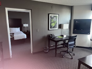 Room, 2 Double Beds, Accessible, Non Smoking (Mobility Accessible) | Premium bedding, desk, laptop workspace, blackout curtains - La Quinta by Wyndham Denver Englewood Tech Center (Greenwood Village)