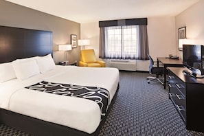 Room, 1 King Bed, Accessible, Non Smoking (Mobility/Hearing Impaired Accessible) | Premium bedding, desk, laptop workspace, blackout curtains