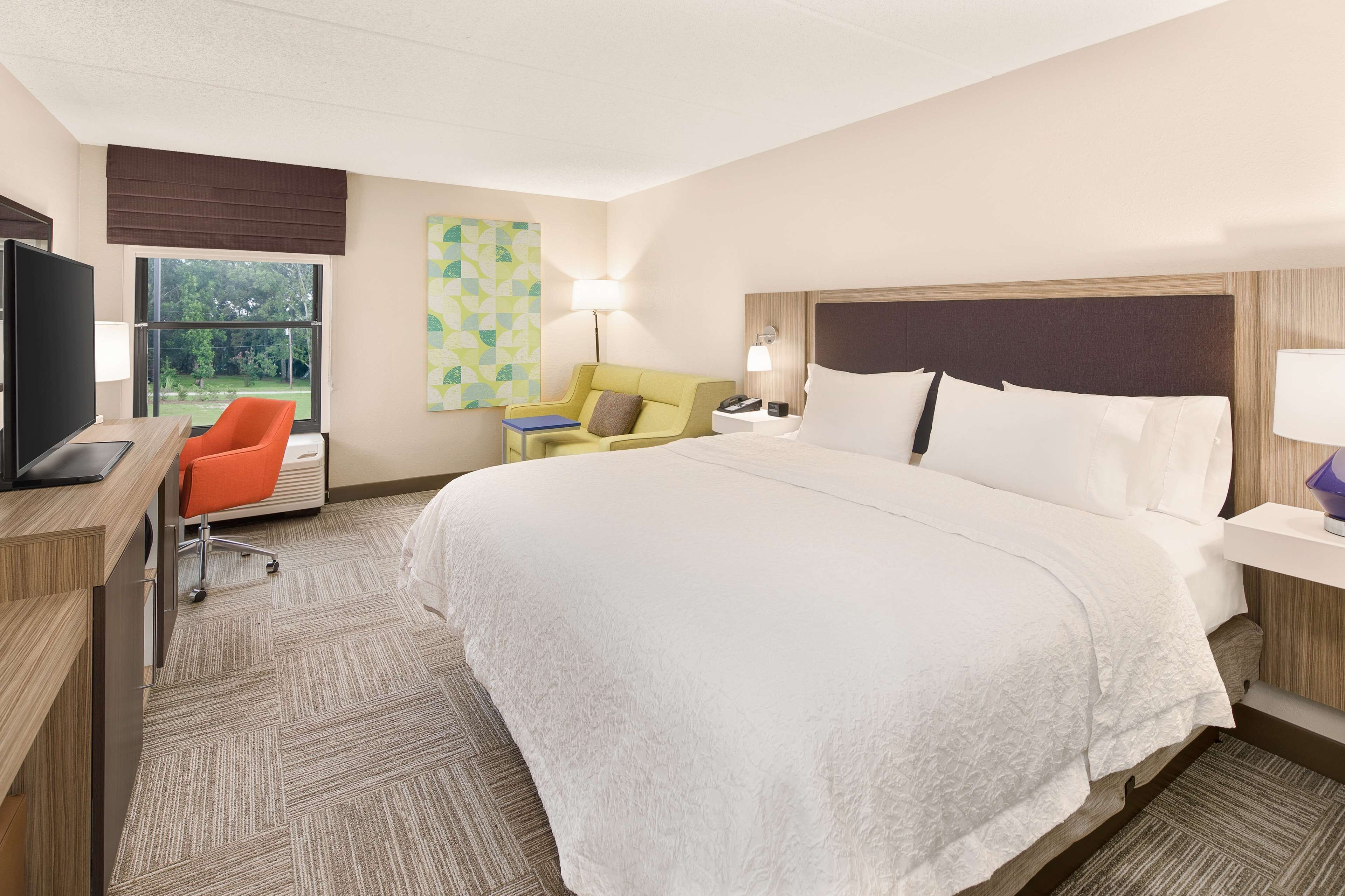 room, 1 king bed, non smoking, refrigerator & microwave | premium bedding, in-room safe, blackout curtains, iron/ironing board