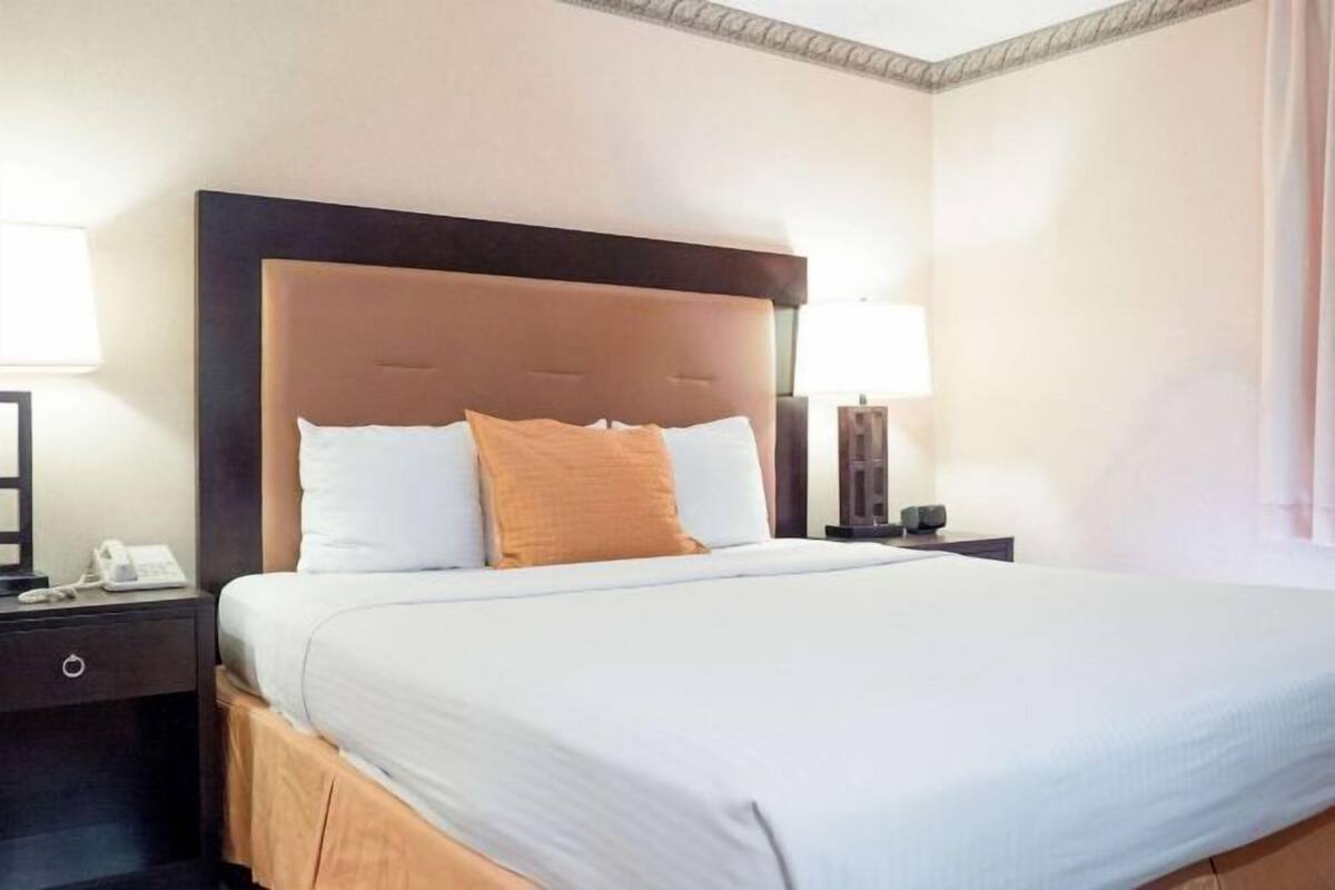 In-room safe, desk, iron/ironing board, WiFi (free)