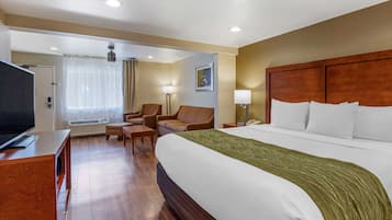 Phòng Suite, 1 giường cỡ king và sofa giường, không hút thuốc | Bàn ủi/dụng cụ ủi quần áo, nôi/giường cho trẻ sơ sinh (phụ phí)