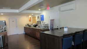 Free daily full breakfast