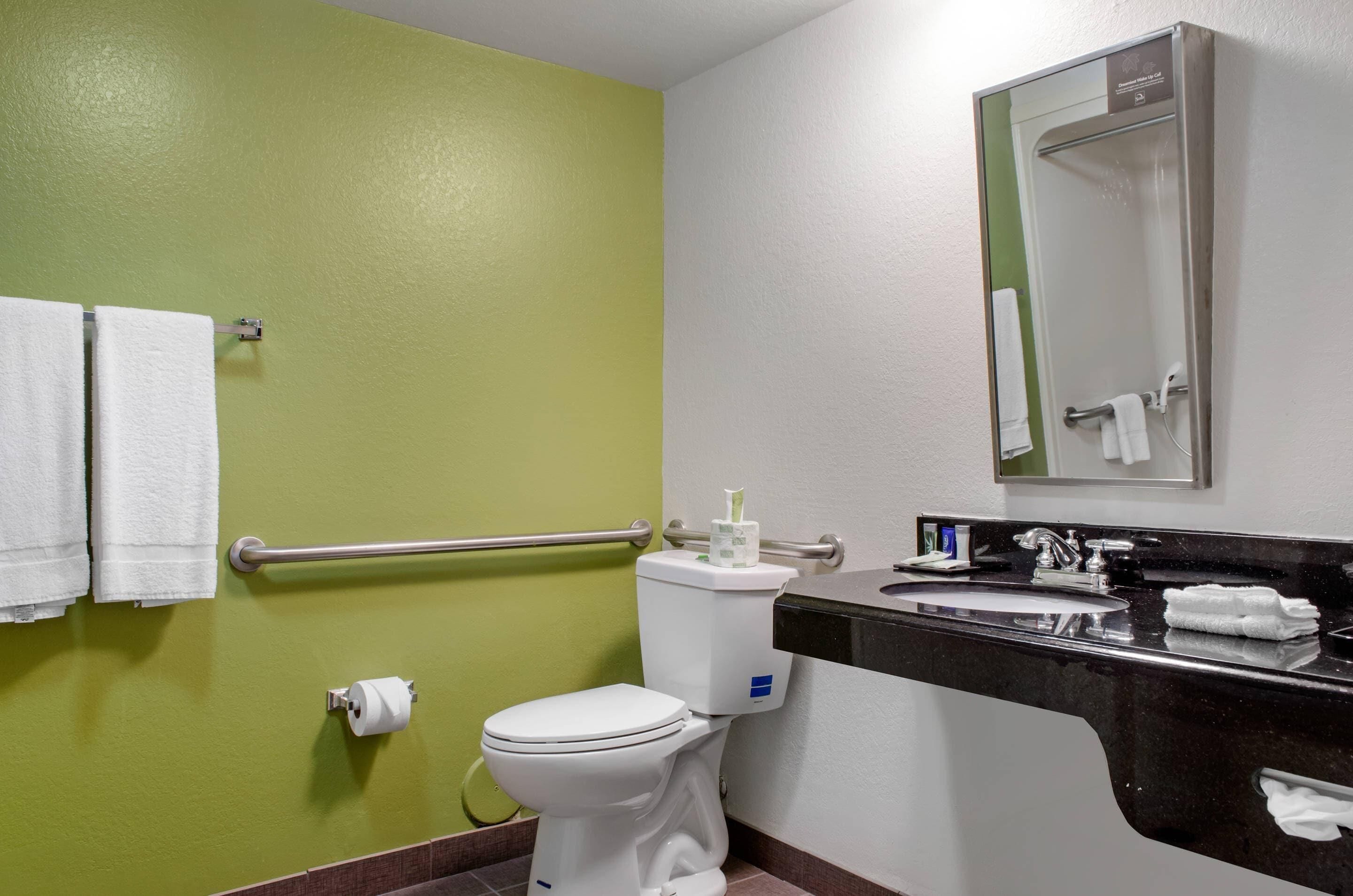 room, 1 king bed, accessible, non smoking | premium bedding, desk, blackout curtains, iron/ironing board