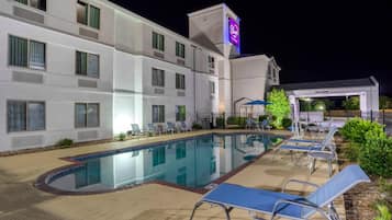 Seasonal outdoor pool