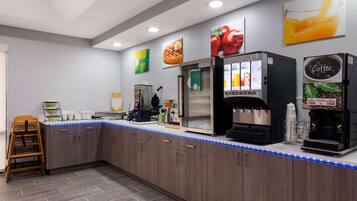 Free buffet breakfast