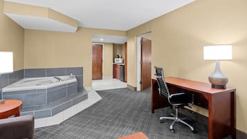 Suite, 1 King Bed, Non Smoking | In-room safe, desk, soundproofing, iron/ironing board