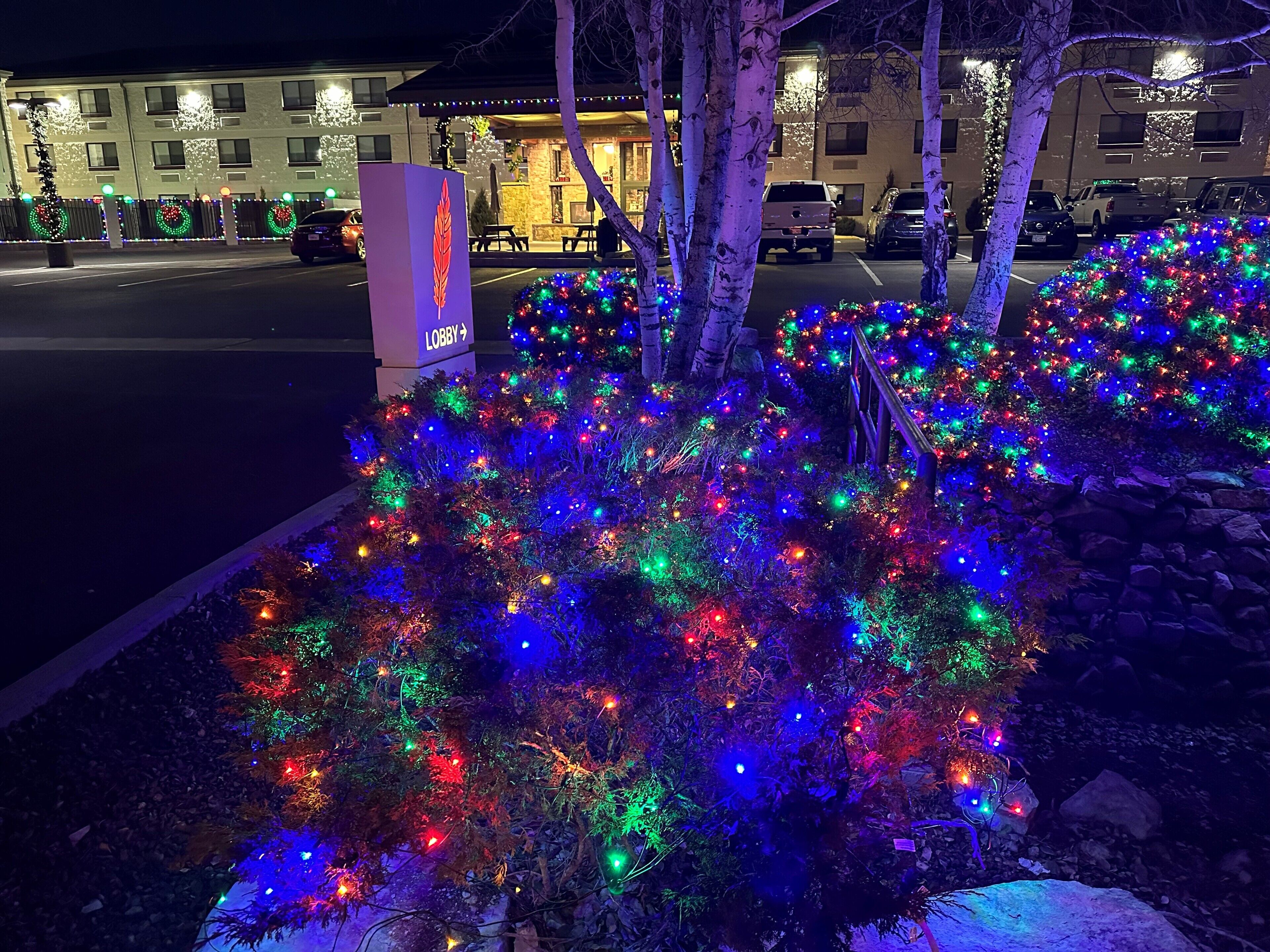 Façade de l’hébergement