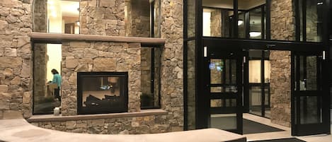 Front of property – evening/night