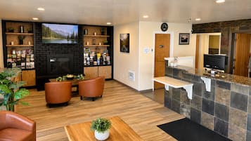 Sala de estar en el lobby
