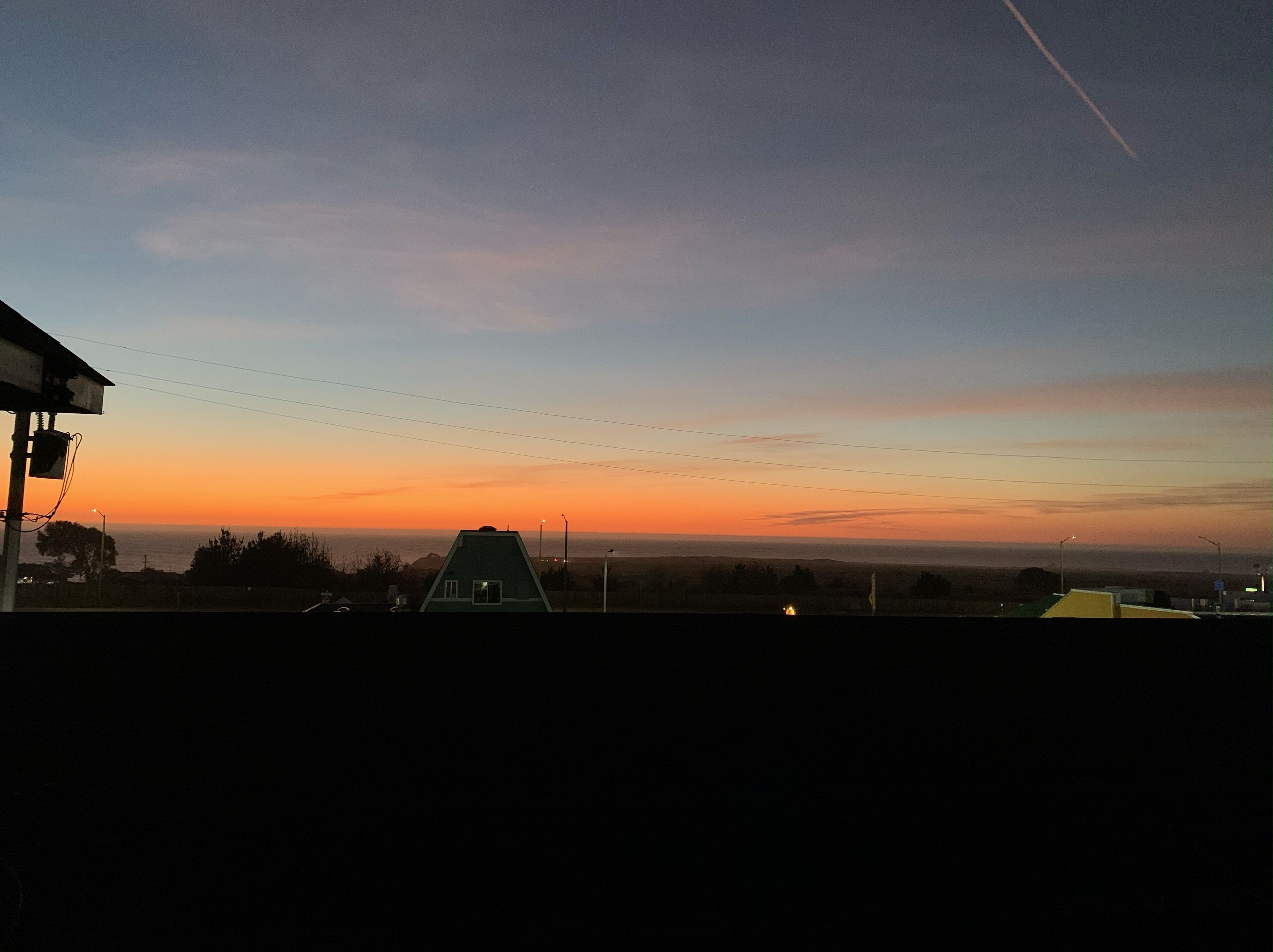 Uitzicht vanaf balkon