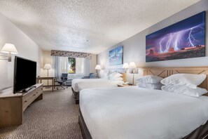 Room, 2 Queen Beds | Desk, laptop workspace, iron/ironing board, free cribs/infant beds - Red Lion Inn & Suites Goodyear Phoenix (Goodyear)