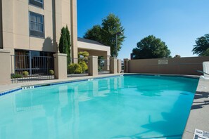 Seasonal outdoor pool