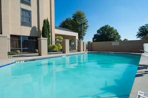 Seasonal outdoor pool