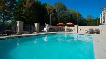 Seasonal outdoor pool