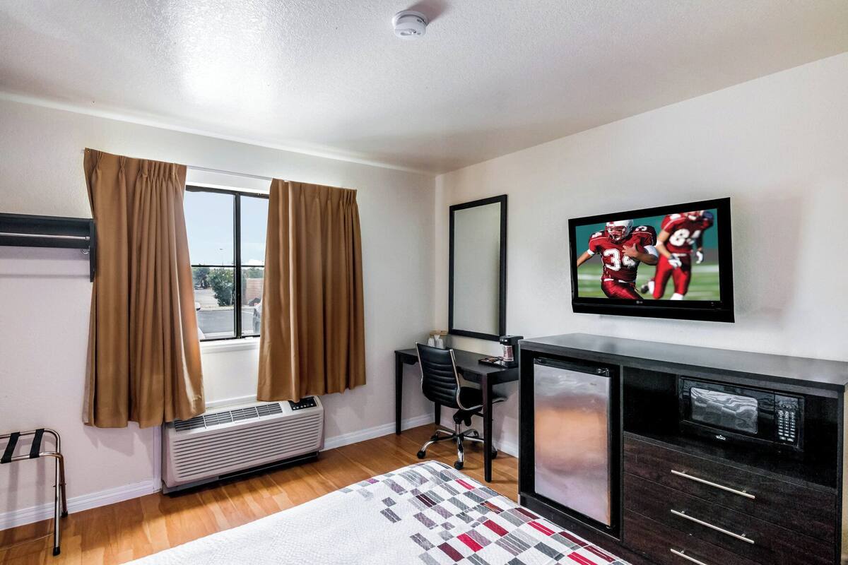 Desk, iron/ironing board (on request), cribs (free), WiFi (free)