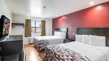 Desk, iron/ironing board, free cots/infant beds, free WiFi