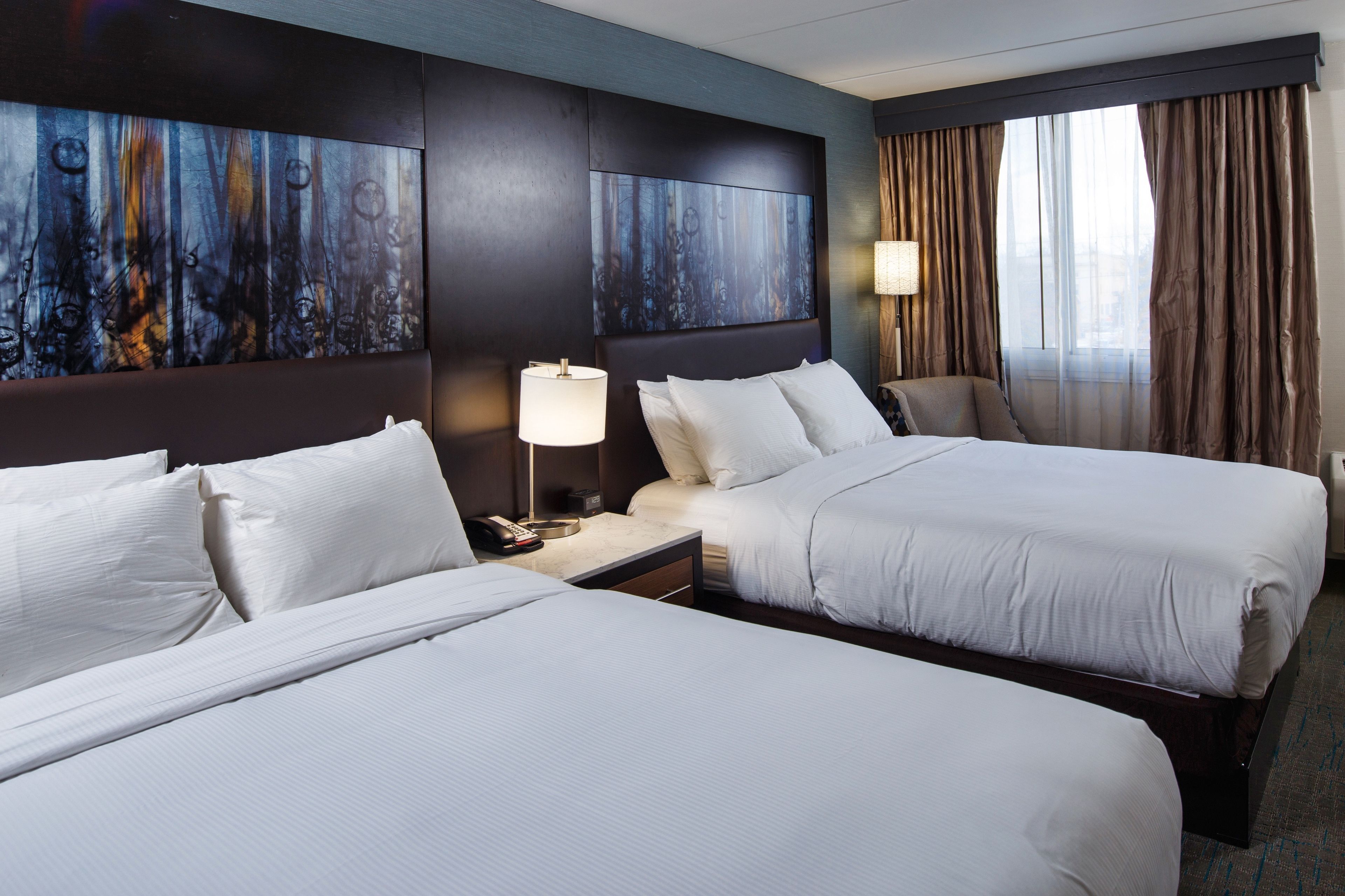 room, 2 queen beds | pillow-top beds, in-room safe, desk, laptop workspace