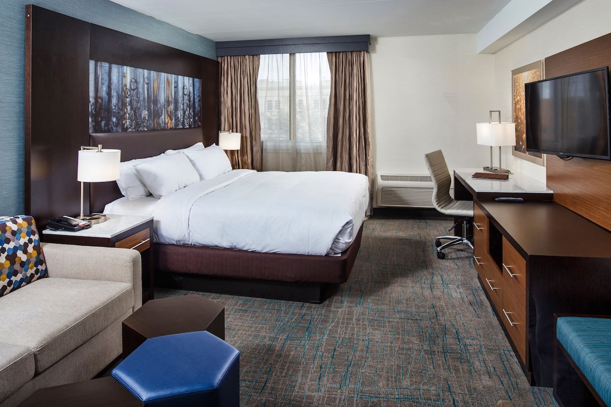 Pillow-top beds, in-room safe, desk, laptop workspace