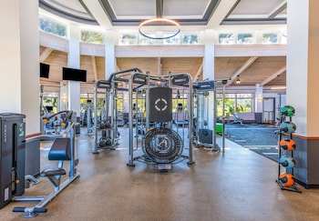 Fitness center at The Hotel at La Valle