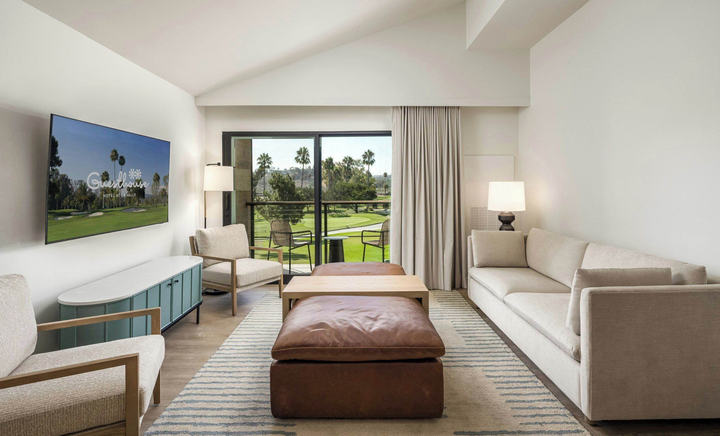 Suite, 1 King Bed, Golf View (w/Fireplace) | Down comforters, desk, laptop workspace, blackout drapes