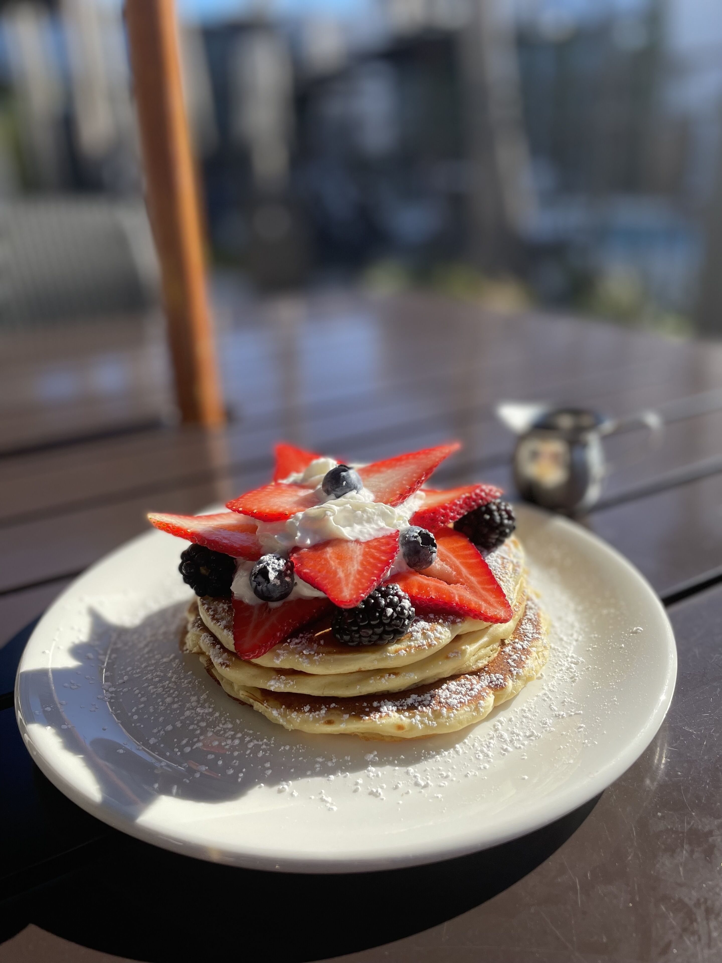 Daily buffet breakfast for a fee