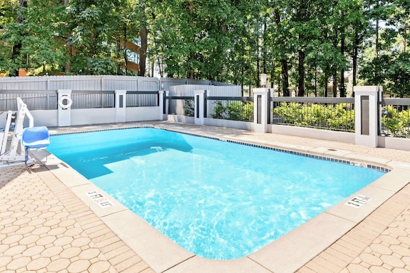 Seasonal outdoor pool