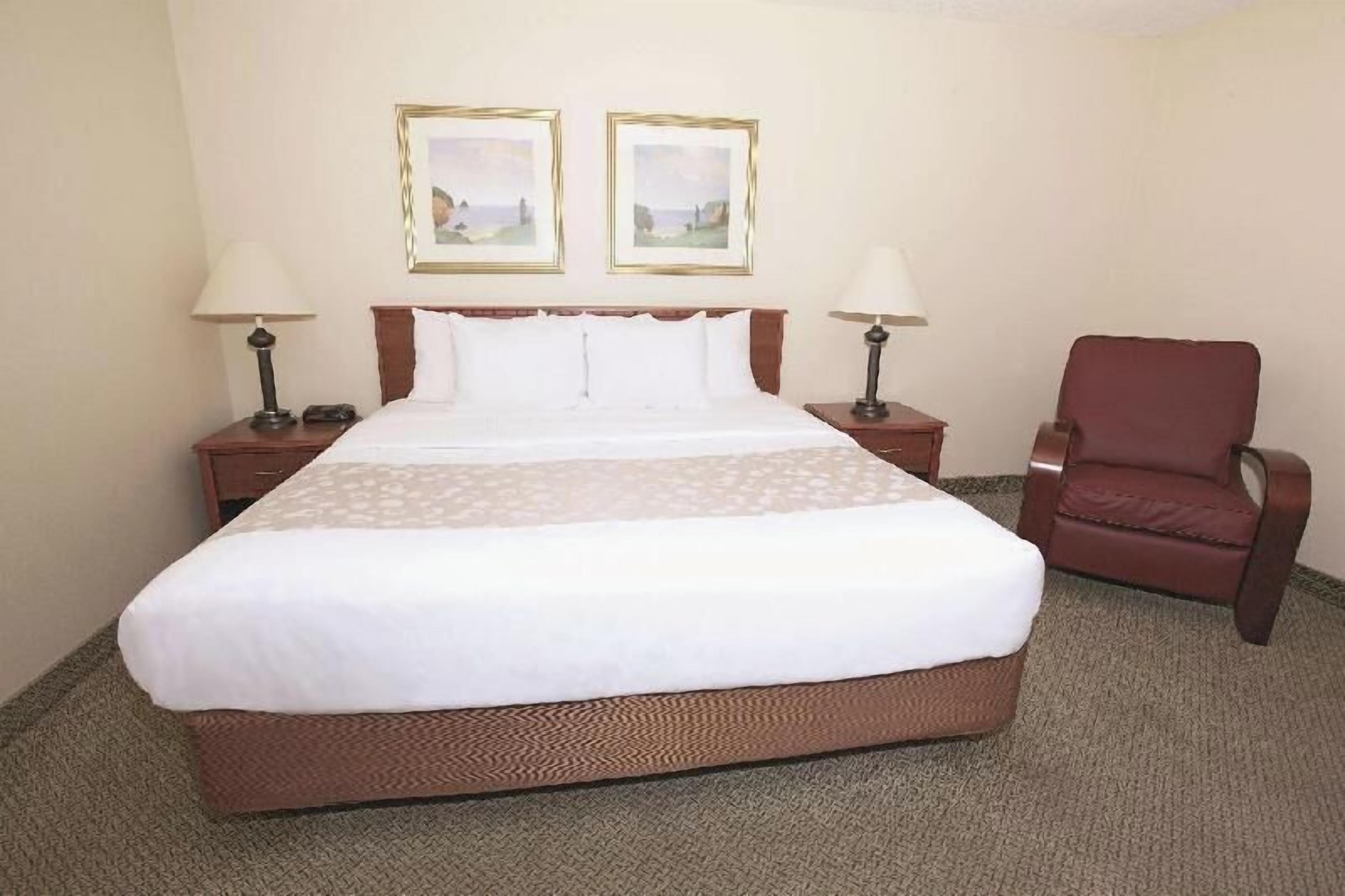 Ropa de cama hipoalergénica, camas con pillow-top y escritorio 
