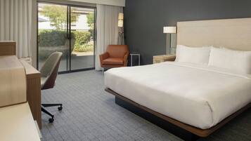 Room, 1 King Bed with Sofa bed | Premium bedding, down duvets, desk, blackout curtains