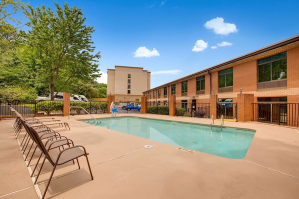 Seasonal outdoor pool