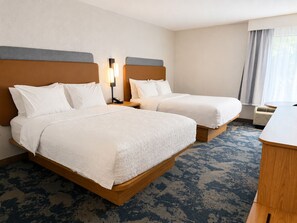 Premium bedding, iron/ironing board, WiFi (free), bed sheets